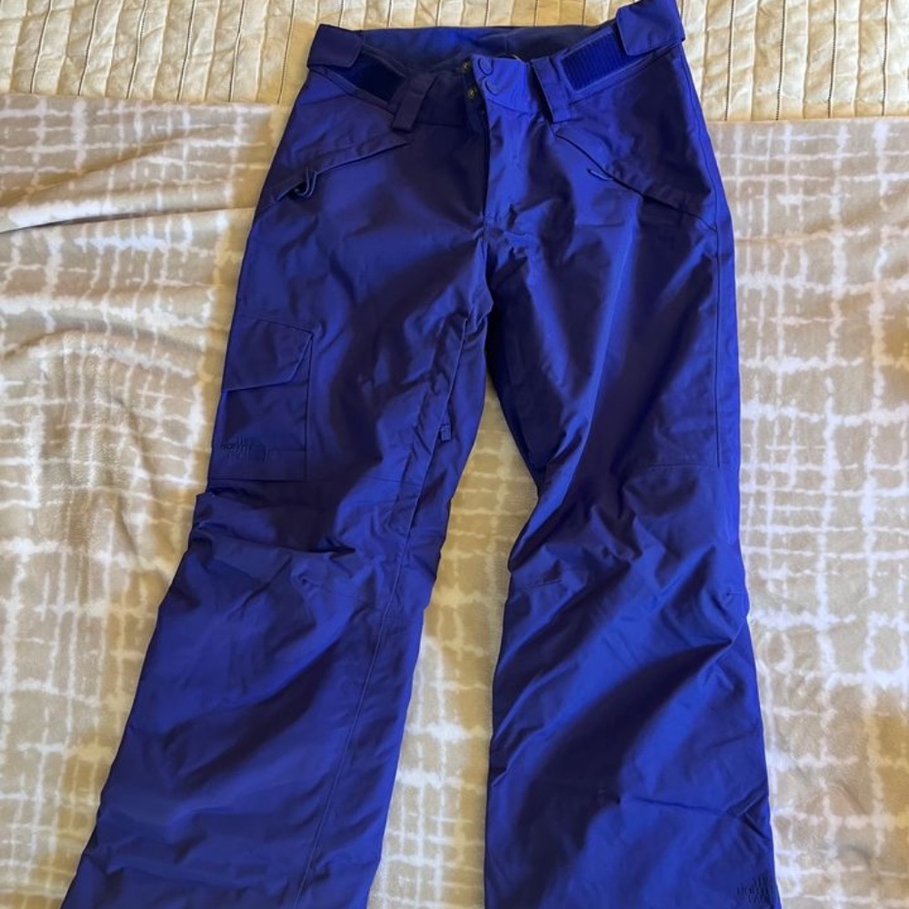 Womens The North Face Purple/Blue Snow Pants Skipants - S